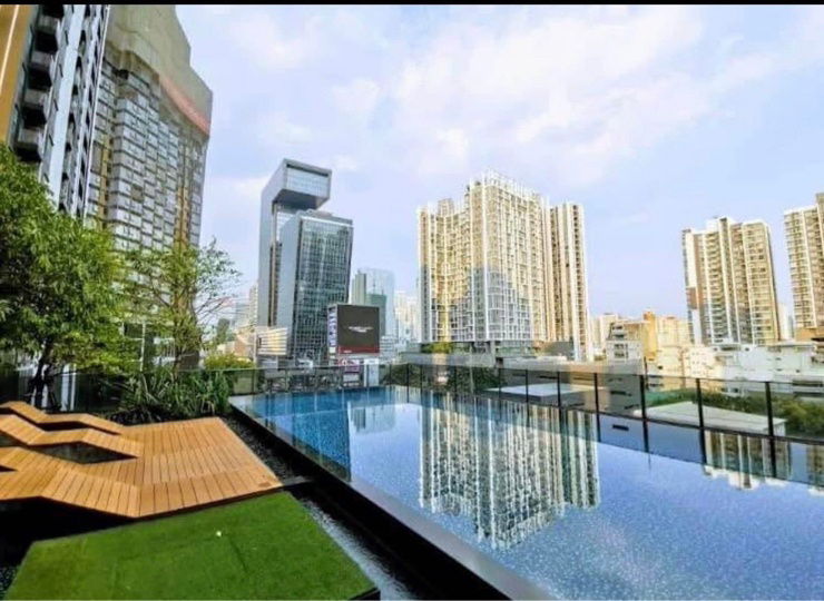 รูป 🛋️ ให้เช่า Rhythm Asoke I ห้องสตูเฟอร์ครบ ทำเลพระราม9 เพียง 14,000 บาทเท่านั้น สนใจแอดไลน์ @255ghzjq มี@ด้วยน้า - รูปที่ 9/9
