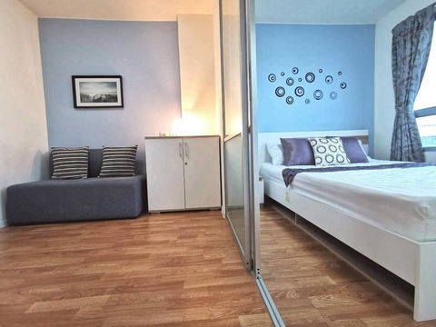 🍀ให้เช่าคอนโด Lumini Vill Onnut Lad krabang 2 ใกล้ สนามบินสุวรรณภูมิ ห้องสวย เช่าเพียง 7500-