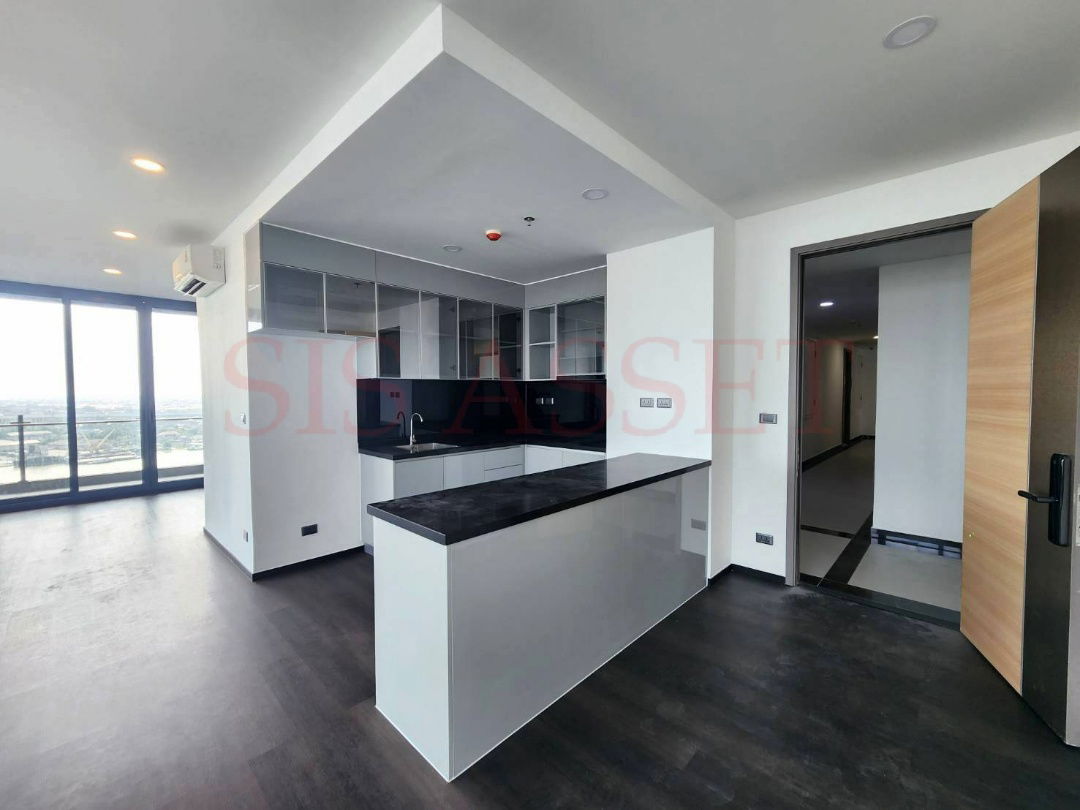 รูป ขาย *แปลนห้องพิเศษ* แซฟไฟร์ ลักซูเรียส คอนโดมิเนียม พระราม 3 ขนาด 120 ตร.ม. 2 ห้องนอน 2 ห้องน้ำ ชั้น 20 ระเบียงรูปตัว L วิวแม่น้ำเจ้าพระยา - รูปที่ 4/10