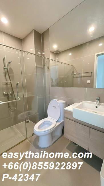 รูป P-42347 ให้เช่า คอนโด โนเบิล รีวอลฟ์ รัชดา Ratchadaphisek 6 Alley, Huai Khwang, Bangkok พร้อมอยู่ ราคาถูก Line Id @easythaihome 085-592-2897 - รูปที่ 7/10