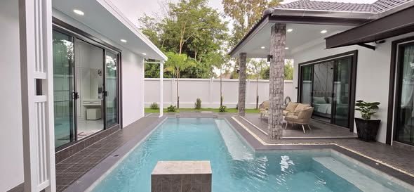 picture Pool Villa FOR RENT in Mabprachan - 3/17