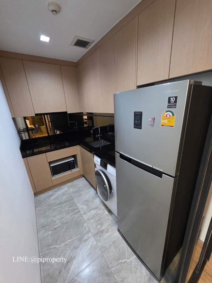 รูป คอนโดวิวแม่น้ำ 2 ห้องนอนให้เช่าใน Kawa Haus ชุมชน T77 พร้อมโรงเรียนนานาชาติอังกฤษ และฟาร์มแสนสิริ พื้นที่นั่งเล่นของ อ่อนนุช. - รูปที่ 11/20