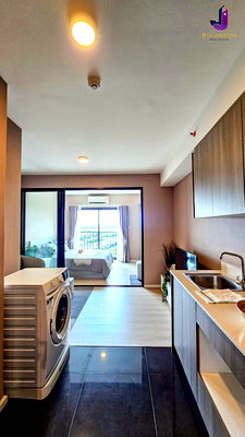 ขายคอนโด : ขายคอนโดเหมือนใหม่ ยังไม่เคยเข้าอยู่ คอนโดติดห้างเมกาบางนา กู้ได้เต็ม