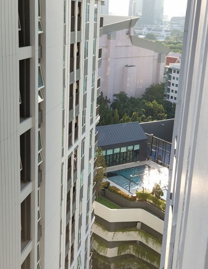 รูป Code : TP15 ให้เช่า
คอนโด Chapter one eco รัชดา - ห้วยขวาง
📌ห้องพร้อมเข้าอยู่
อาคาร E ขนาด 23 ตรม. ห้องStudio ชั้น 12a วิวตึกสูงไม่บล็อค - รูปที่ 9/10