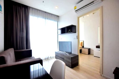 คอนโดให้เช่า : Quinn Ratchada 17 1 Bedroom, MRT Sutthisan (Condo For Rent) 