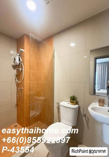 รูป P-43554 ให้เช่า คอนโด ริช พอยท์ @ บีทีเอส วุฒากาศ Talat Phlu, Thon Buri, Bangkok พร้อมอยู่ ราคาถูก Line Id @easythaihome 085-592-2897 - รูปที่ 6/8