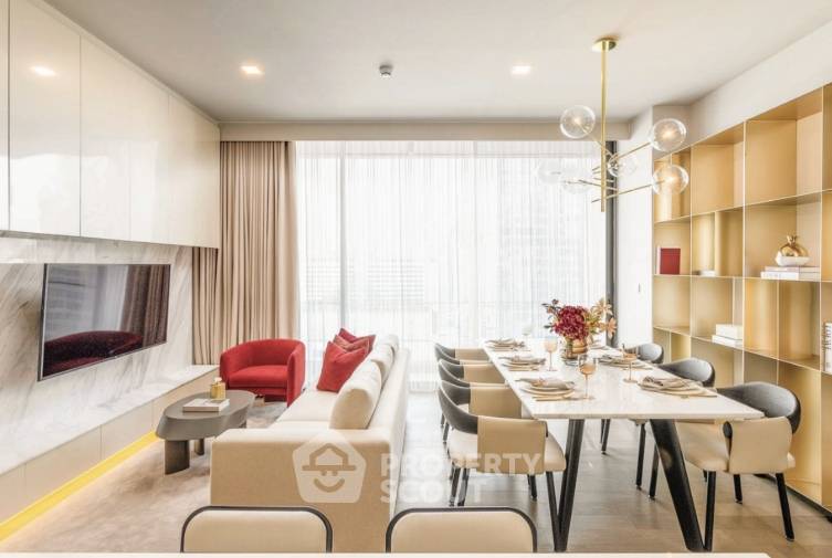 รูป คอนโด 2-ห้องนอน ที่ เซเลส อโศก ใกล้ MRT สุขุมวิท (ID 2469914) - รูปที่ 3/5