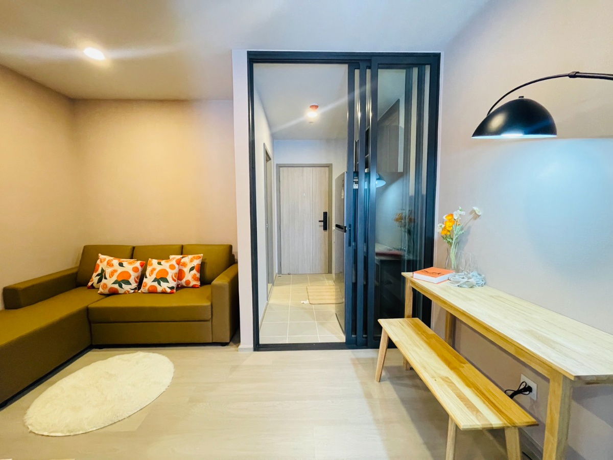 รูป ปล่อยให้เช่า โครงการ Aspire Onnut station  ห้องใหม่แกะกล่องทำเลดี ใจกลางเมือง เดินทางสะดวกมากๆ ห้องสวยใหญ่ ส่วนกลางจัดเต็ม ราคาคุยกันได้  (kyzpram) - รูปที่ 7/13