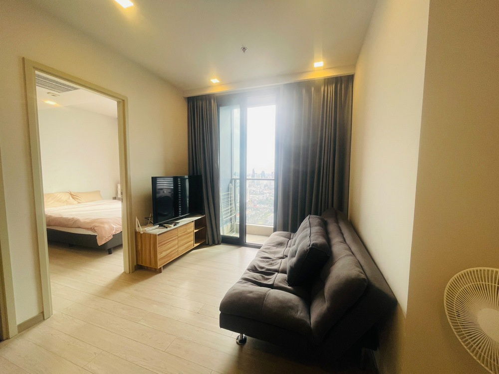 รูป Call : 095-254-6826 Condo One 9 Five Asoke-Rama 9 แบบ 1 ห้องนอน ชั้นสูง ห้องใหม่ ตกแต่งครบ - รูปที่ 2/13