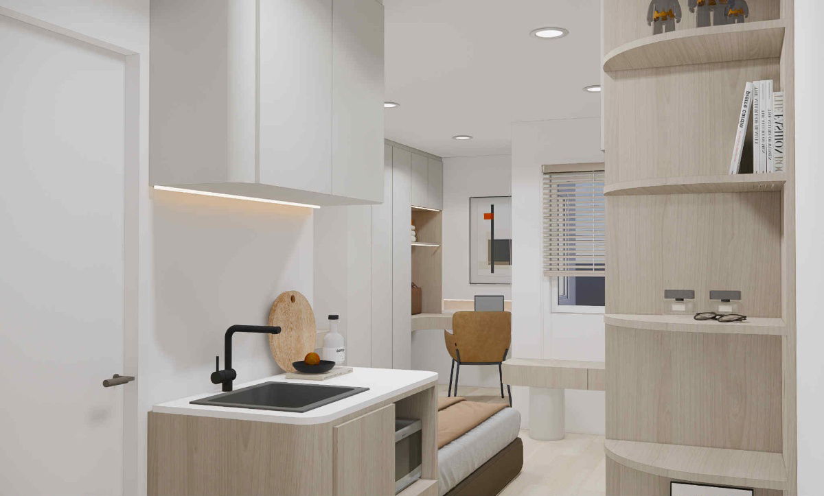 รูป ขาย ธารทิพย์ คอนโด ห้องสตูดิโอ 24 ตร.ม. ชั้น 7 ใกล้ มหาวิทยาลัยเชียงใหม่ (ID:1260CS) - รูปที่ 5/6