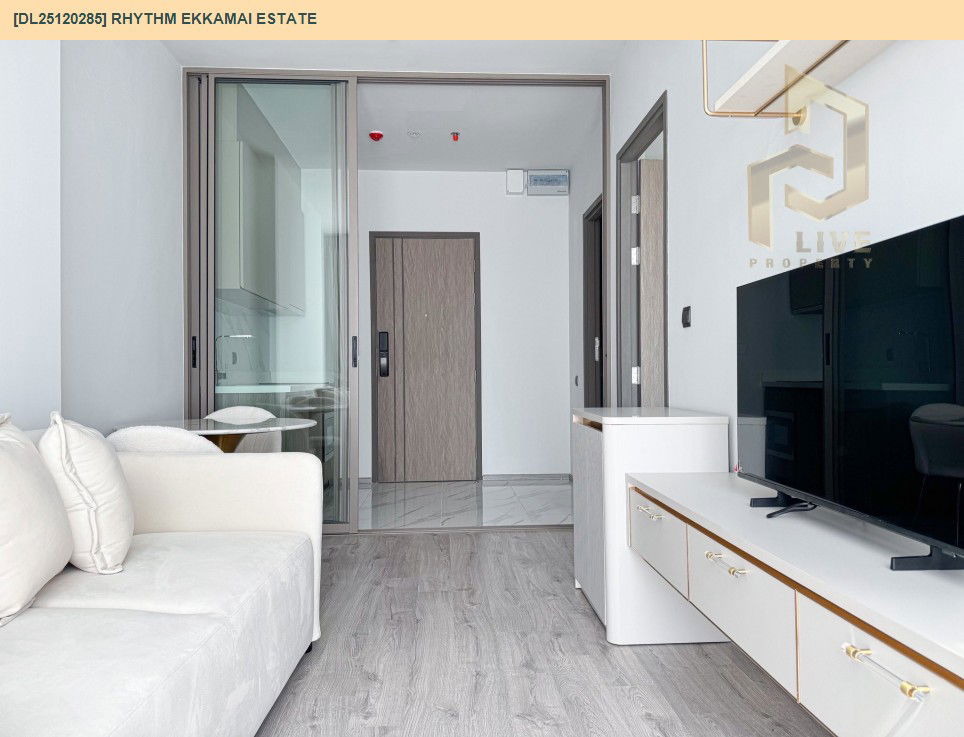 picture DL25120285 Condo for rent, RHYTHM EKKAMAI ESTATE near BTS เอกมัย, ready to move in, call urgently 0638692663 LineID @162cjixi - 2/5
