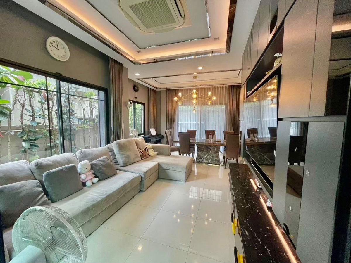 รูป บ้านเดี่ยวสวยสไตล์ Luxury Nordic ในโครงการ Bangkok Boulevard Chaengwattana 2 บ้านพร้อมอยู่ ตกแต่งบิลต์อิน ฟังก์ชันลงตัว - รูปที่ 2/30