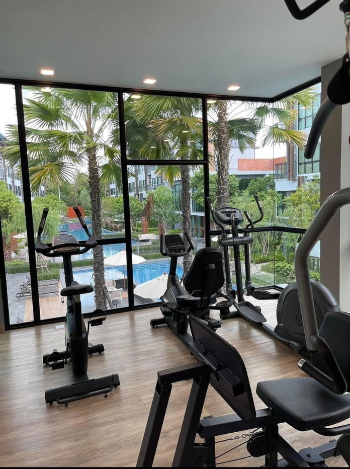 รูป ให้เช่า : คอนโด อะไรซ์ มหิดล เชียงใหม่ ห้องมุมวิวสระ ห้องใหม่มาก โทร082-389-9314 บู - รูปที่ 11/14