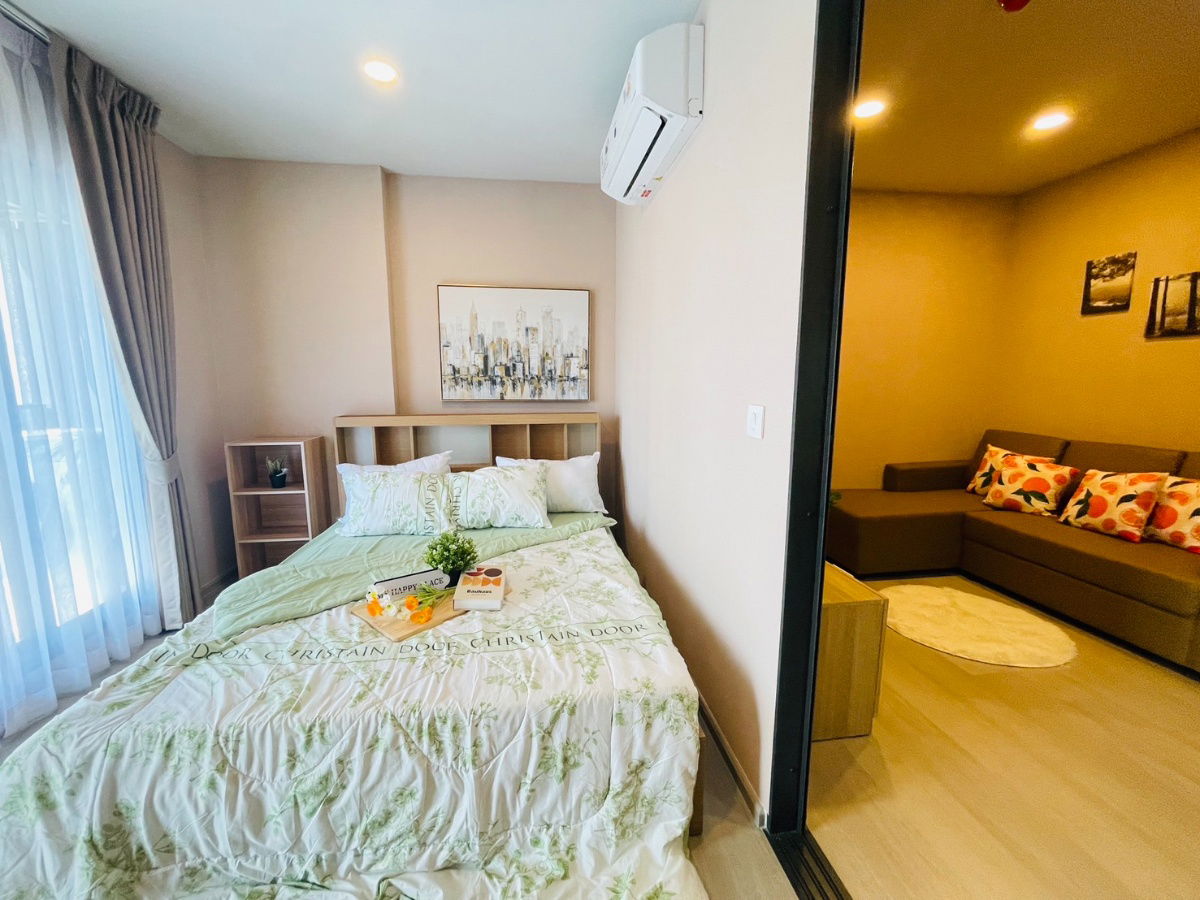 รูป ปล่อยให้เช่า โครงการ Aspire Onnut station  ห้องใหม่แกะกล่องทำเลดี ใจกลางเมือง เดินทางสะดวกมากๆ ห้องสวยใหญ่ ส่วนกลางจัดเต็ม ราคาคุยกันได้  (kyzpram) - รูปที่ 3/13