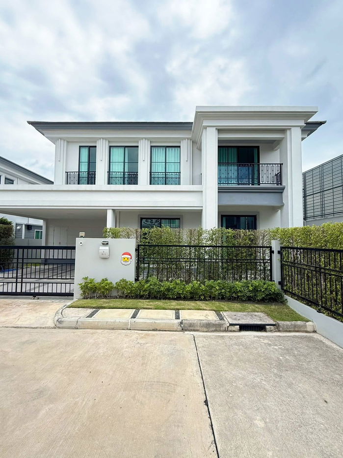 รูป 🏡 บ้านเดี่ยวหลังมุม‼️ เศรษฐสิริ เสรีไทย – พร้อมเข้าอยู่ 4 ห้องนอน 4 ห้องน้ำ บ้านหรู สภาพใหม่ เฟอร์ฯ ครบ - รูปที่ 1/20