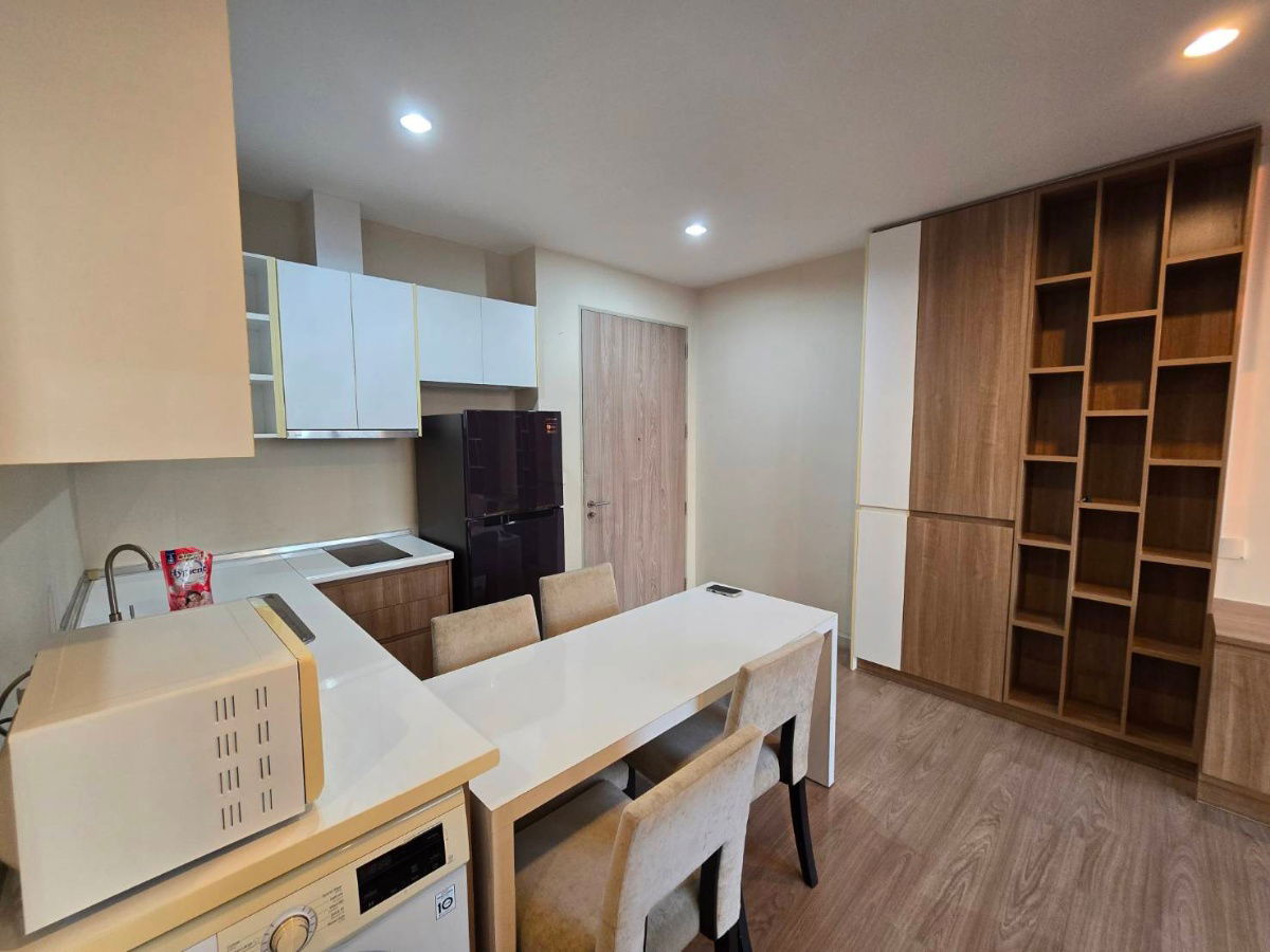 รูป (รูปภาพ update 12/2025) ให้เช่า: 2 ห้องนอน ตกแต่งสวย เดอะ แคปิตอล คอนโด ราชปรารภ-วิภา ชั้นสูง วิวใบหยก (BTS อนุสาวรีย์ชัย) - รูปที่ 2/12