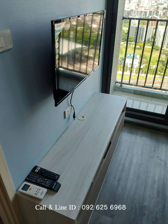 picture For rent 🏠 Rich Park @ Triple Station Condo 🏠 High floor, built-in furnishings, ready to move in. 🚆 Near Airport Rail Link Hua Mak. - 12/29