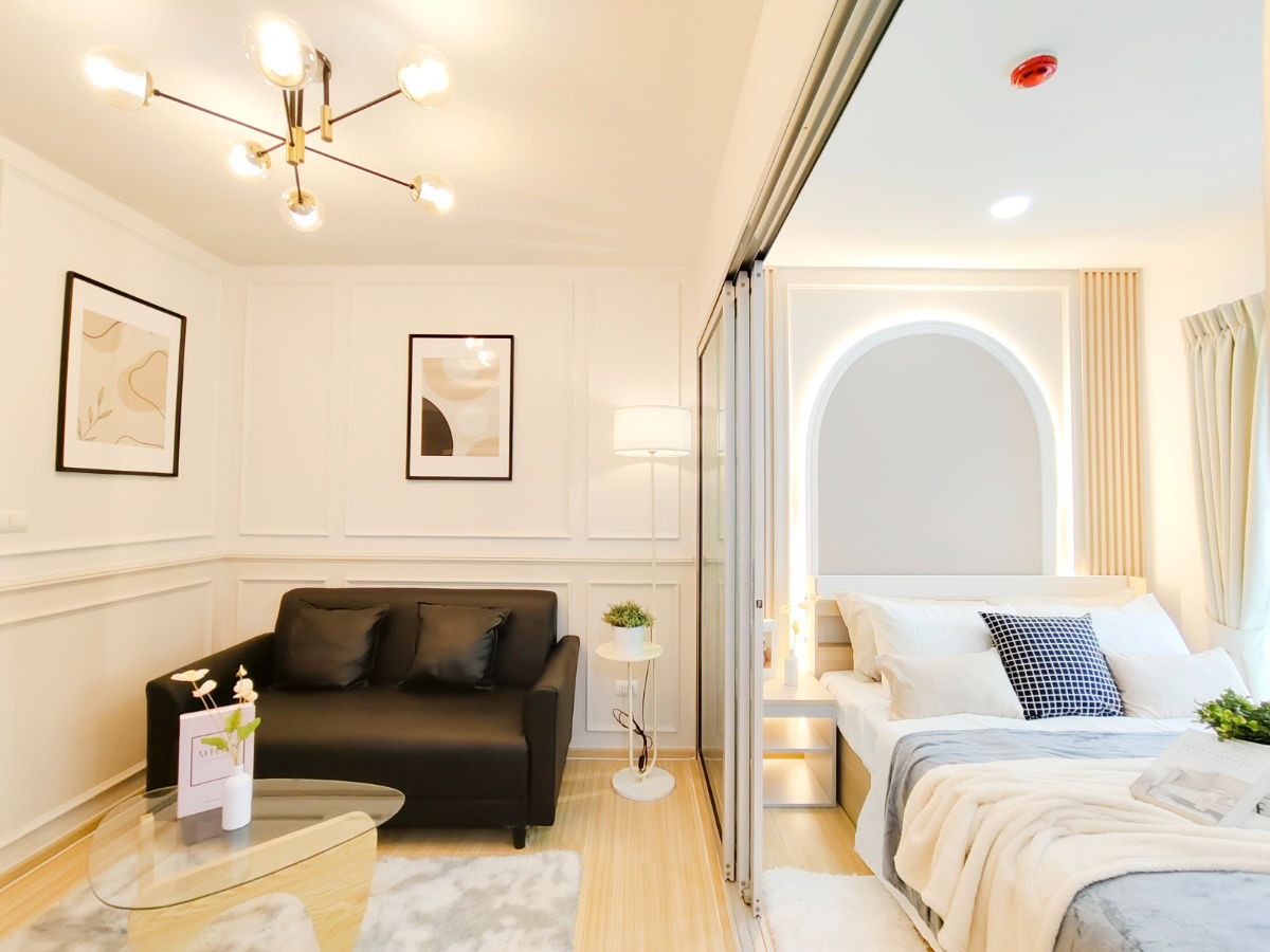 รูป คอนโดตกแต่งใหม่ พลัมคอนโด แจ้งวัฒนะ สเตชั่น สวยครบ ถูกสุดๆ จัดเต็ม พร้อมของแถมให้ฟรีแบบจุกๆ!!! ใกล้รถไฟฟ้า สถานีราชภัฏพระนคร - รูปที่ 1/21