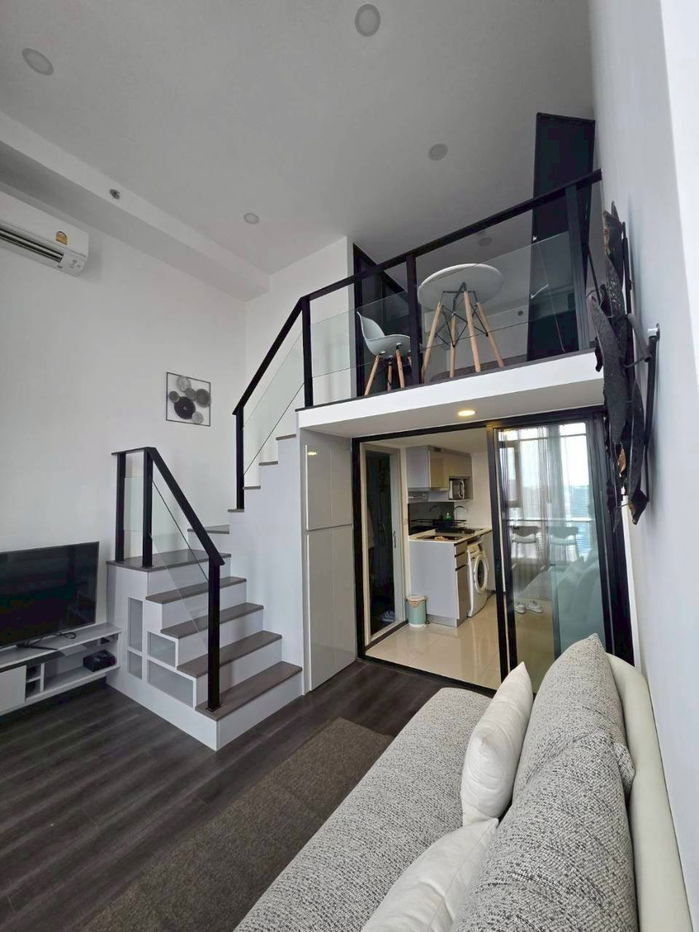 picture 🟠Condo for Rent - Duplex 1 Bedroom, 26.6 Sq.m. at KnightsBridge Space Ratchayothin - 1/10