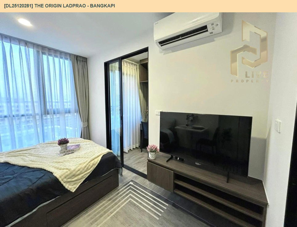 picture DL25120281 Condo for rent, THE ORIGIN LADPRAO - BANGKAPI near -, ready to move in, call urgently 0638692663 LineID @162cjixi - 5/12