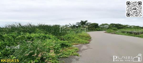 รูป ขายที่ 31 ไร่ หน้ากว้างมาก 133 เมตร ราคาคุ้มสุดในตลาดเชื่อมต่อหลายเส้นทาง ถนนสวนส้ม บางปลา และพระราม 2 - KK3681S - รูปที่ 4/5