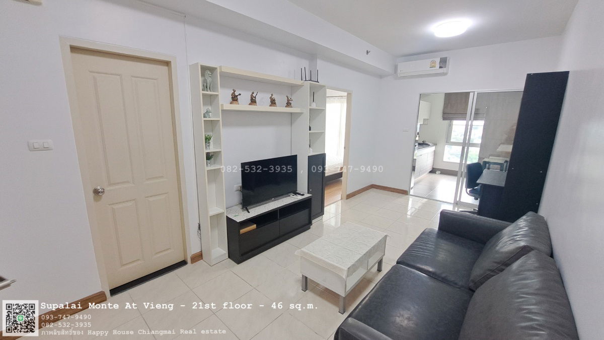 รูป ให้เช่า ศุภาลัย มอนเต้แอท เวียง ชั้น 21 ห้องขนาด 46 ตร.ม. - รูปที่ 2/19