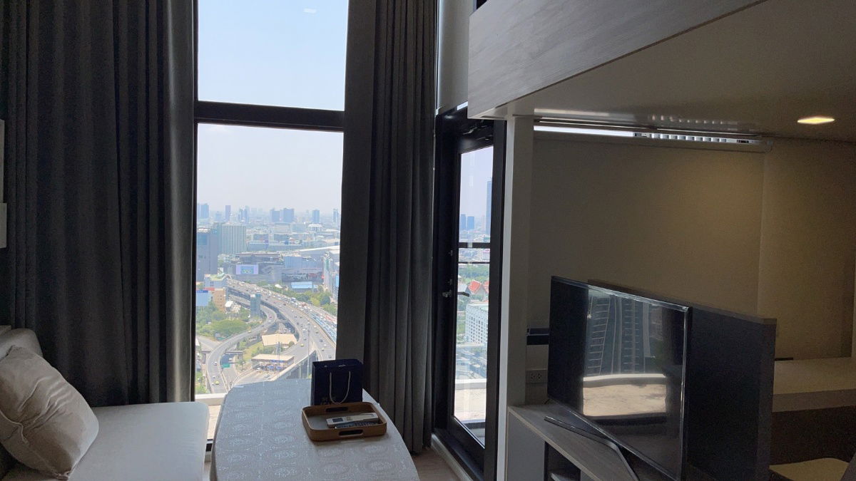 รูป For Rent condo Chewathai Residence Asoke Duplex fully furnished (S15-31341)  - รูปที่ 13/13