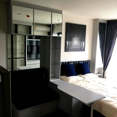 เช่าคอนโด บิ๊กซี เอ็กซ์ตร้า พระราม 4 : 🛋️ ให้เช่า Rhythm Asoke I ห้องสตูเฟอร์ครบ ทำเลพระราม9 เพียง 14,000 บาทเท่านั้น สนใจแอดไลน์ @255ghzjq มี@ด้วยน้า