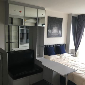 🛋️ ให้เช่า Rhythm Asoke I ห้องสตูเฟอร์ครบ ทำเลพระราม9 เพียง 14,000 บาทเท่านั้น สนใจแอดไลน์ @255ghzjq มี@ด้วยน้า