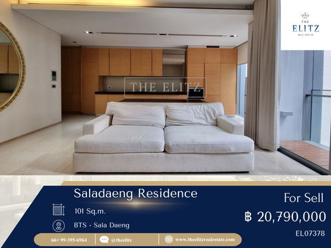 ✨ Luxury Hideaway ใจกลางศาลาแดง Saladaeng Residences ดีไซน์ลงตัว โลเคชั่นลงล็อก 😘