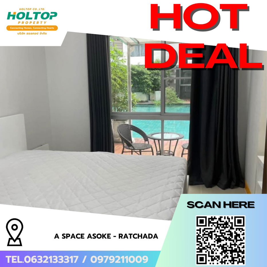 picture #R8115 ð 101268 Condo for rent: A Space Asoke - Ratchada - 1/10