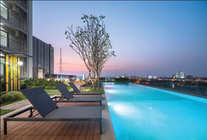 picture For rent 🏠 Rich Park @ Triple Station Condo 🏠 High floor, built-in furnishings, ready to move in. 🚆 Near Airport Rail Link Hua Mak. - 21/29