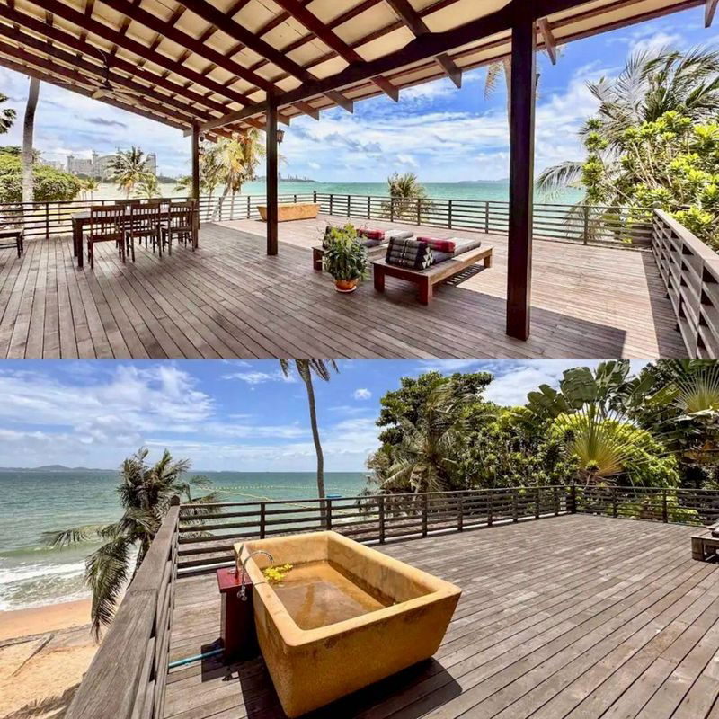 รูป ขายที่ดินสวย ทำเลดีมาก ติดทะเล หาดวงศ์อมาตย์ พัทยา นาเกลือ - รูปที่ 2/3