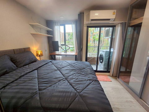 🏡 ให้เช่า Kave Town Colony 12,000฿💖 ✨ ตึก C ชั้น 3 วิวสระ