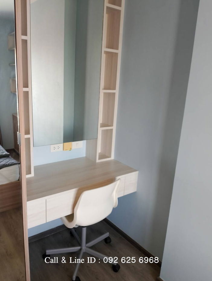 picture For rent 🏠 Rich Park @ Triple Station Condo 🏠 High floor, built-in furnishings, ready to move in. 🚆 Near Airport Rail Link Hua Mak. - 11/29