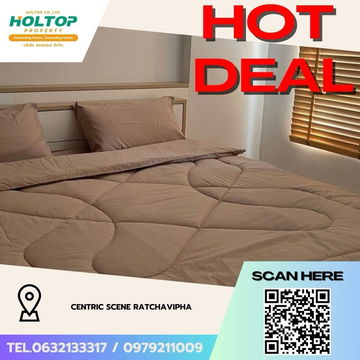 #Z3561💥 091268 🔥Condo for rent: Centric Scene Ratchavipha