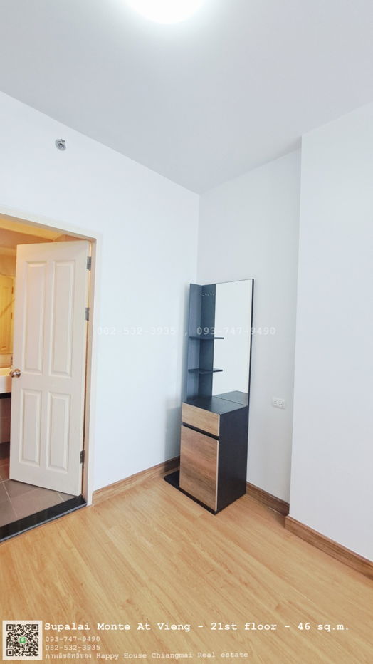 รูป ให้เช่า ศุภาลัย มอนเต้แอท เวียง ชั้น 21 ห้องขนาด 46 ตร.ม. - รูปที่ 5/19