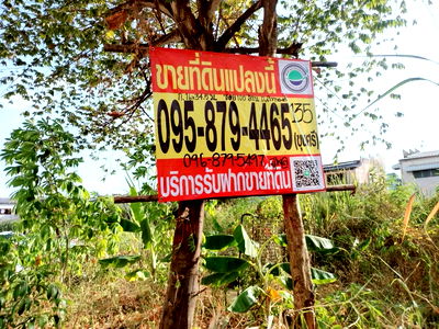 ที่ดิน ม.สุโขทัยธรรมาธิราช : ขายด่วนที่ดินติวานนท์ 138 ตรว ใกล้โรบินสันไลฟ์สไตล์ ศรีสมาน ติดถนนคอนกรีต ถมแล้ว ซ.100 ล้าน อ.ปากเกร็ด จ.นนทบุรี 