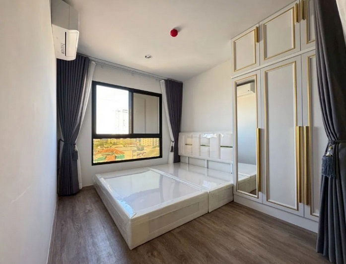 รูป ห้องใหม่ คอนโด ไฮ เกษตร – เสนานิคม สเตชั่น ตึก A ชั้น 7 ห้องมุม 1 ห้องนอน 29 ตรม. มีเครื่องซักผ้า เพียง 12,000 บาท - รูปที่ 1/11