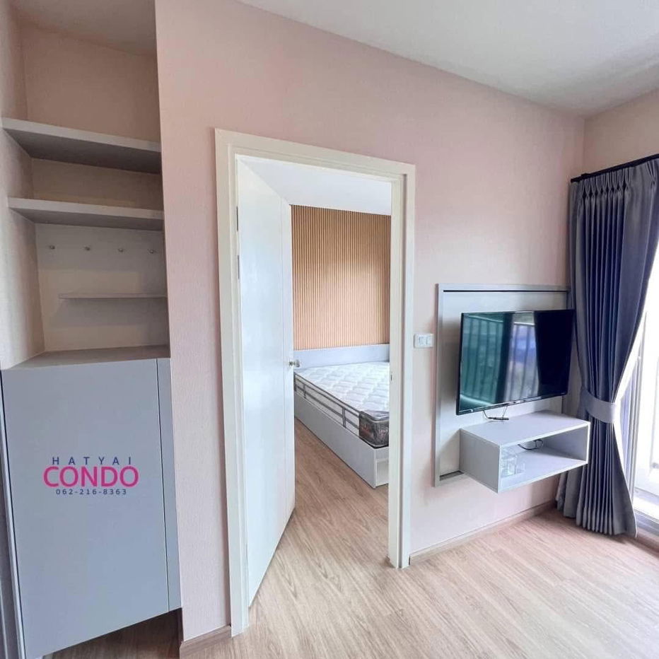 picture Condo Escent Hatyai for rent, 6th floor, fully furnished with appliances. - 4/9