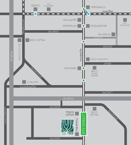 picture R2830 For Rent: The Tree Onnut Station Condominium - 6/6