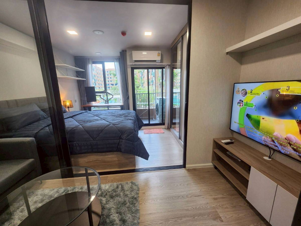 รูป 🏡 ให้เช่า Kave Town Colony 12,000฿💖 ✨ ตึก C ชั้น 3 วิวสระ - รูปที่ 6/15