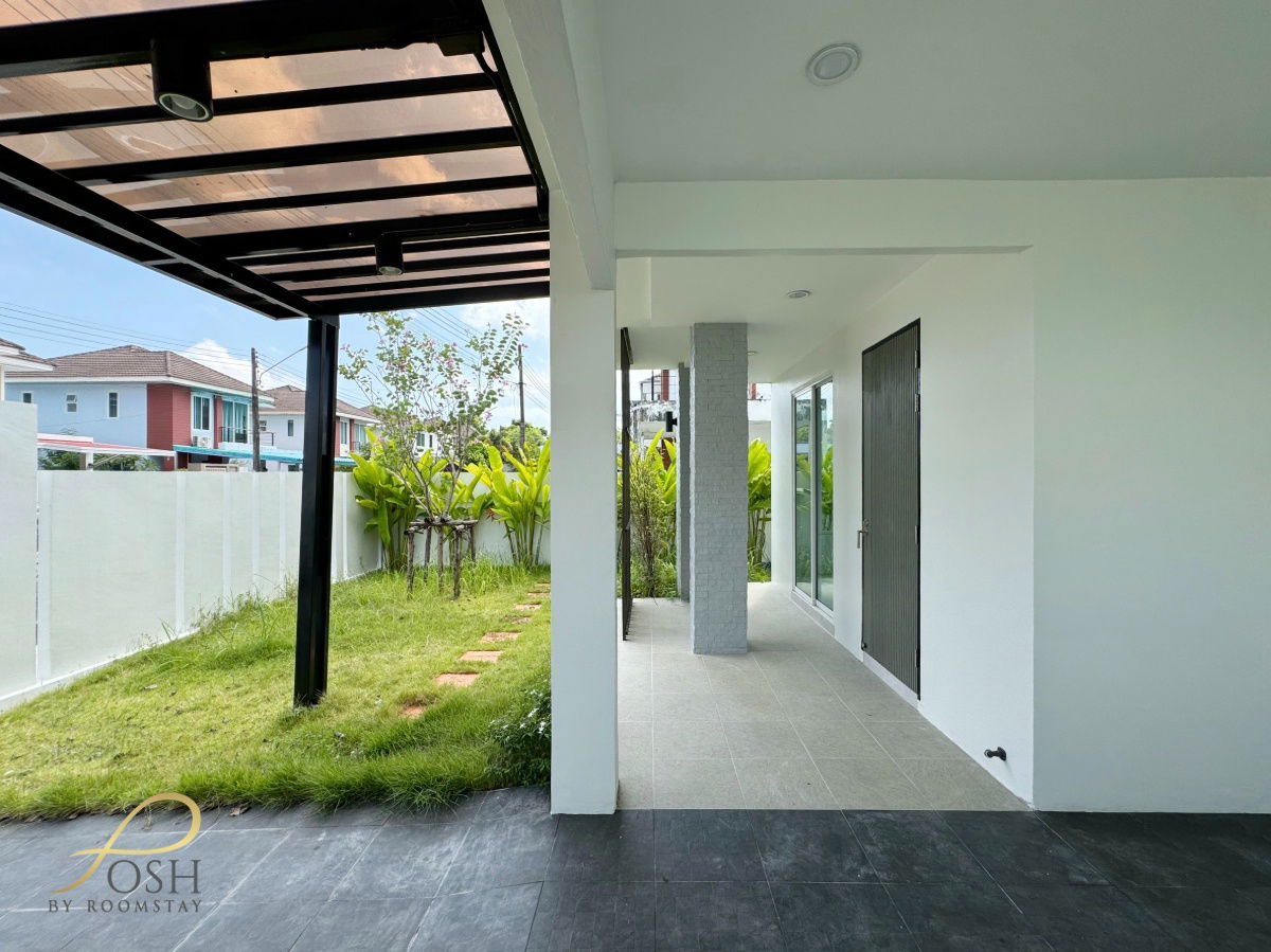 รูป บ้านเดี่ยวรีโนเวทใหม่ 3ห้องนอน 3ห้องน้ำ หมู่บ้านเจ้าฟ้าพรีเมียร์ปาร์ค - เกาะแก้ว ใกล้บริติช บ้านพื้นที่เยอะความคุ้มค่ากับราคาที่ดีมาก - รูปที่ 9/31