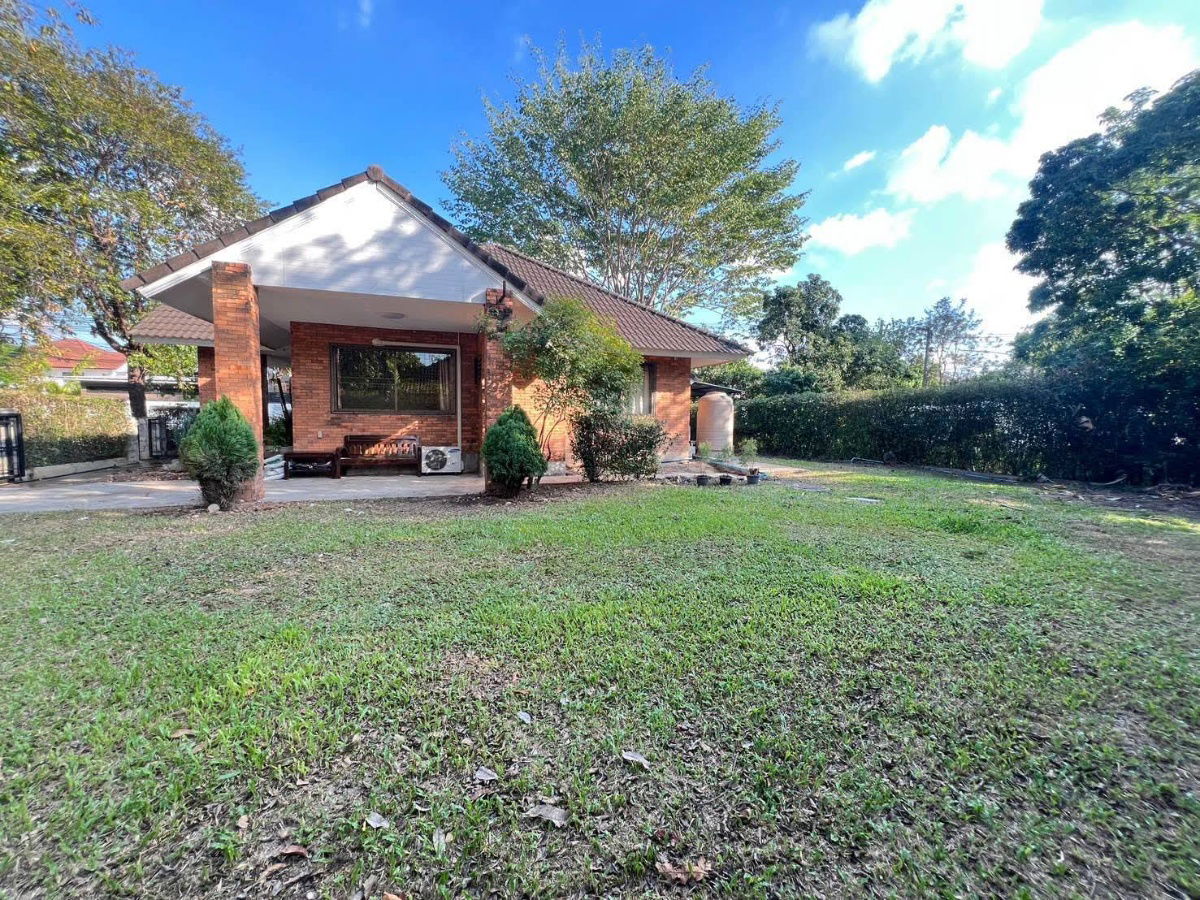 รูป ให้เช่าบ้านเดี่ยว หมู่บ้านวังตาล เชียงใหม่ พร้อมพื้นที่ สวนสีเขียวรอบบ้าน เฟอร์นิเจอร์ครบ T.0946511456 - รูปที่ 2/17