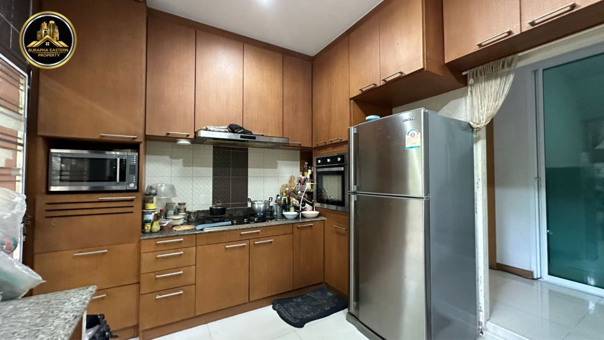 picture Urgent sale! Piyawat Village, Bang Saen, Phase 1. Spacious 2-story detached house, Ban Puk Subdistrict, Mueang Chonburi District, Chonburi Province. - 8/18