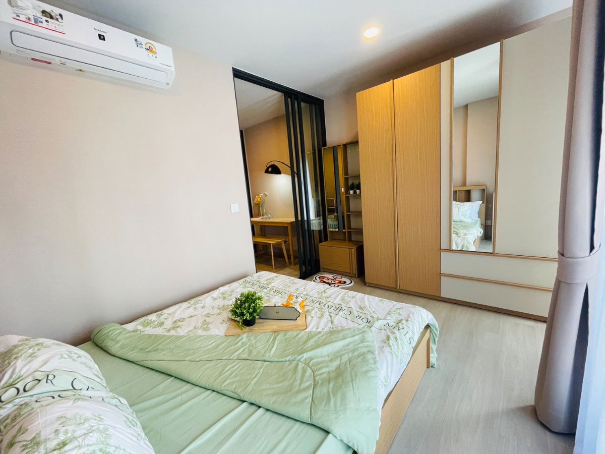 รูป ปล่อยให้เช่า โครงการ Aspire Onnut station  ห้องใหม่แกะกล่องทำเลดี ใจกลางเมือง เดินทางสะดวกมากๆ ห้องสวยใหญ่ ส่วนกลางจัดเต็ม ราคาคุยกันได้  (kyzpram) - รูปที่ 2/13