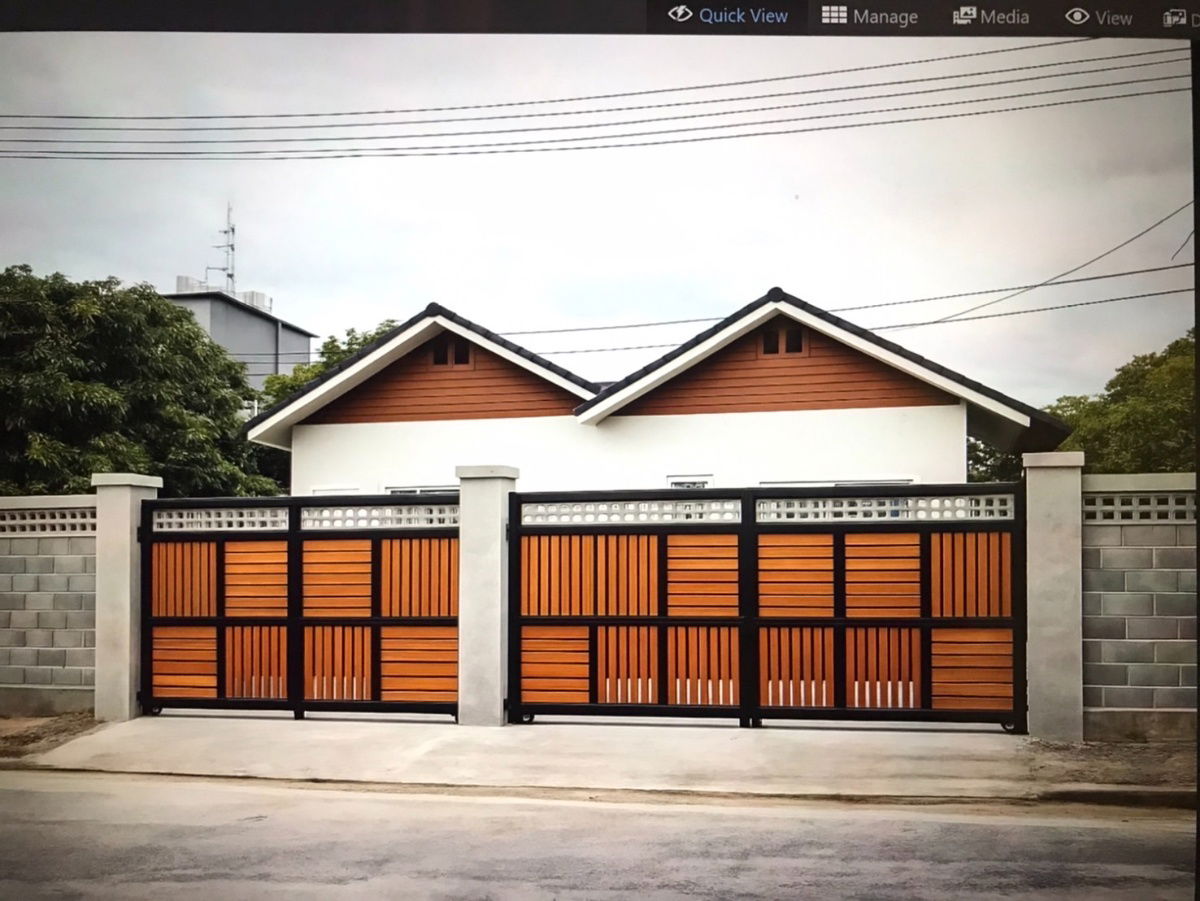 รูป ให้เช่าบ้านแฝด2หลังติด ราคาต่อหลัง พร้อมอยู่มกราคม69 สวยมาก - รูปที่ 1/6