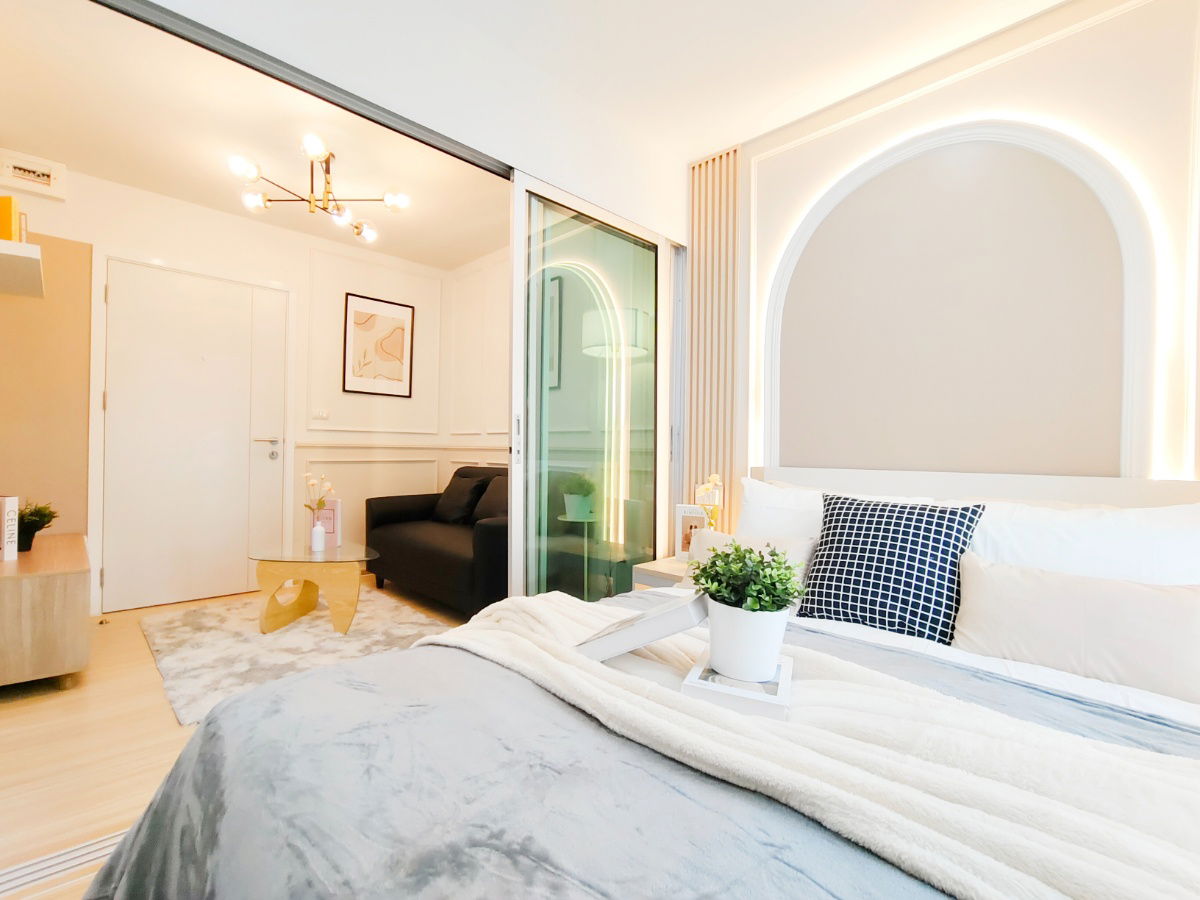 รูป คอนโดตกแต่งใหม่ พลัมคอนโด แจ้งวัฒนะ สเตชั่น สวยครบ ถูกสุดๆ จัดเต็ม พร้อมของแถมให้ฟรีแบบจุกๆ!!! ใกล้รถไฟฟ้า สถานีราชภัฏพระนคร - รูปที่ 3/21