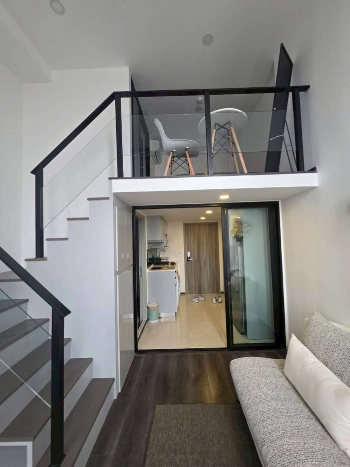 picture 🟠Condo for Rent - Duplex 1 Bedroom, 26.6 Sq.m. at KnightsBridge Space Ratchayothin - 9/10