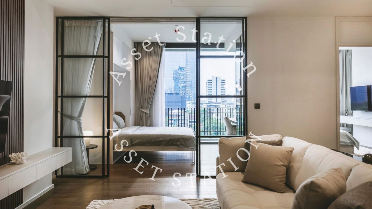 รูป 🏢คอนโดหรู Muniq Langsuan ความหรูหราที่จับต้องได้ ห้องหรูสไตล์โมเดิร์น | BTS ราชดำริ - รูปที่ 3/10